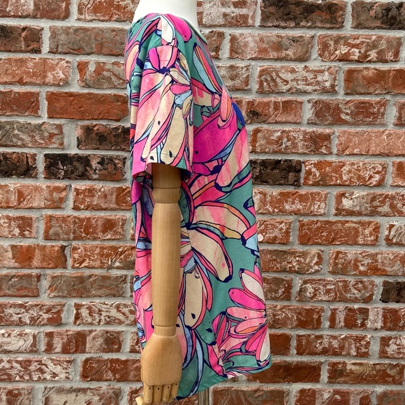 Farm Rio x Adidas colorful neon floral banana logo shirt/ M /Excellent condition - Picture 7 of 15